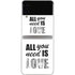 All You Need Is Love BW Galaxy Z Flip3 5G Skin